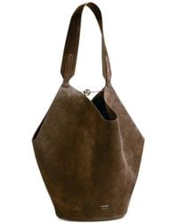 KHAITE - Borsa A Secchiello Lotus Piccola - Lyst