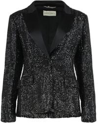 Alberta Ferretti - Jacket With Sequins - Lyst