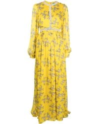 Macgraw - Baroque Floral-Print Gown Dress - Lyst