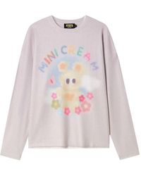 Mini Cream - Graphic-Print Sweater - Lyst