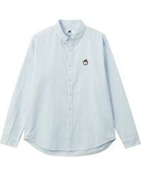 Chocoolate - Camisa A Rayas Con Detalle De Parche - Lyst