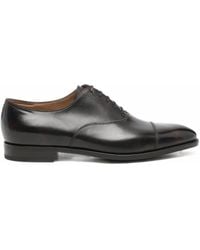 John Lobb - City Ii Cap-Toe Leather Oxford Shoes - Lyst