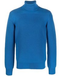 Orlebar Brown - Chunky-Knit Roll Neck Jumper - Lyst
