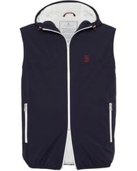 Brunello Cucinelli - Water-Resistant Vest - Lyst