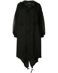 Undercover Oversized Coat - Black
