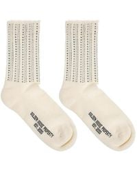 Golden Goose - Socks With Crystals On The Leg - Lyst