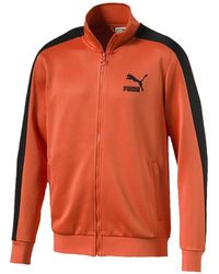 PUMA - Classics T7 Zip Sweatshirt - Lyst