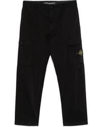 Stone Island - Cargo Broek Met Compass-Logopatch - Lyst