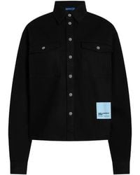 KARL LAGERFELD - X Pietro Terzini Boxy Cotton Overshirt - Lyst