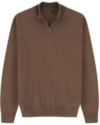 BOGGI - Quarter-Zip Jumper - Lyst