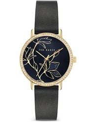 Ted Baker - Orologio Keythlin Con Dettaglio A Fiori 36Mm - Lyst
