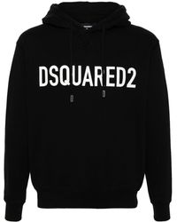 DSquared² - Cool Fit Logo-print Hoodie - Lyst