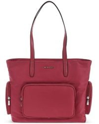 Michael Kors - Logo-Plaque Zip-Pocket Tote Bag - Lyst
