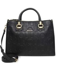 Liu Jo - Logo-Plaque Satchel - Lyst