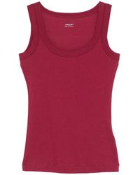 Marc Cain - Mon Cherry Ribbed Tank Top - Lyst