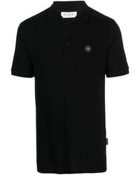 Philipp Plein - Logo_Patch Short-Sleeved Polo Shirt - Lyst