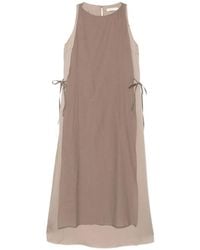 Viktoria Chan - Opame Tie Detail Dress - Lyst