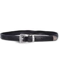 Fabrizio Mancini - Norvegia Leather Belt - Lyst