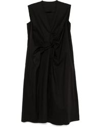 JNBY - Ärmelloses Kleid Mit V-Ausschnitt - Lyst
