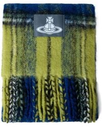Vivienne Westwood - Karierter Schal mit Fransen - Lyst