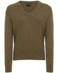 Tom Ford - V-Neck Long-Sleeved Sweater - Lyst