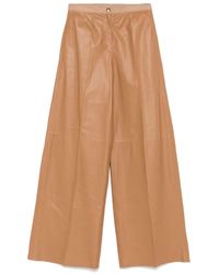 forte_forte - Leather Trousers - Lyst