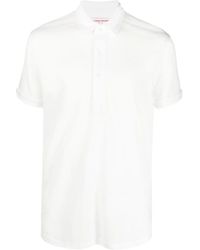 Orlebar Brown - Sebastian Short-Sleeve Linen Polo Shirt - Lyst