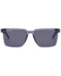 Philipp Plein - Square Frame Touchdown Sunglasses - Lyst