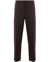 Prada - Straight Plooibroek - Lyst