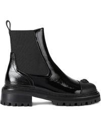 Kurt Geiger - Sloane Chelsea Laarzen Met Adelaars-Detail - Lyst