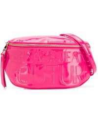 Versace Jeans Chain Charm Belt Bag - Pink
