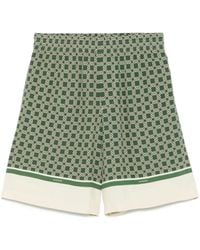 Sandro - Patterned Bermuda Shorts - Lyst