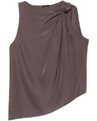 ELEH - Knot-Detail Sleeveless Top - Lyst