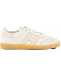 Hogan - Cool Logo-Patch Sneakers - Lyst