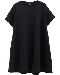 Loewe - Kleid mit kurzen Ärmeln - Lyst