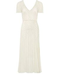 Temperley London - Beaded V-Neck Maxi Dress - Lyst