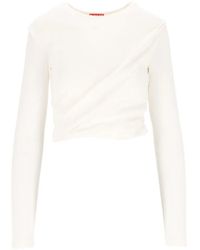 DIESEL - Rucked-Up Long-Sleeve T-Shirt - Lyst