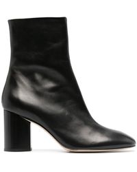 Aeyde - Alena 75 Leather Ankle Boots - Lyst