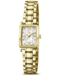 Guess - Gc Rectangular-Face 21Mm Watch - Lyst