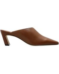 Stuart Weitzman - Stassi Pointed-Toe Mules - Lyst