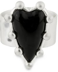 POISONED HEARTS - Bague En Porcelaine À Motif Cœur - Lyst
