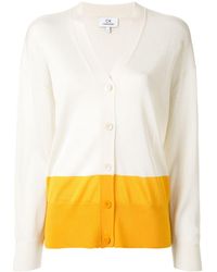 Calvin Klein Cárdigan con diseño colour block - Blanco
