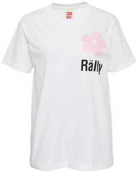 Rally Movement - Flower And Logo-Print T-Shirt - Lyst