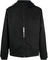 Philipp Plein - Zip-Up Hooded Jacket - Lyst