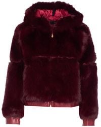V73 - Faux-fur Hooded Jacket - Lyst