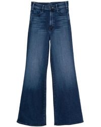 Mother - The Hustler Roller Sneak Jeans - Lyst