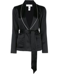 Fleur du Mal Smoking Jas - Zwart