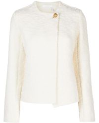 Chloé - Wool And Silk Blend Jacket - Lyst