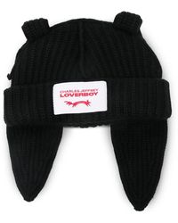 Charles Jeffrey - Ears Knitted Beanies Hat - Lyst