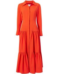 Cinq À Sept - Gestuftes Kleid - Lyst
